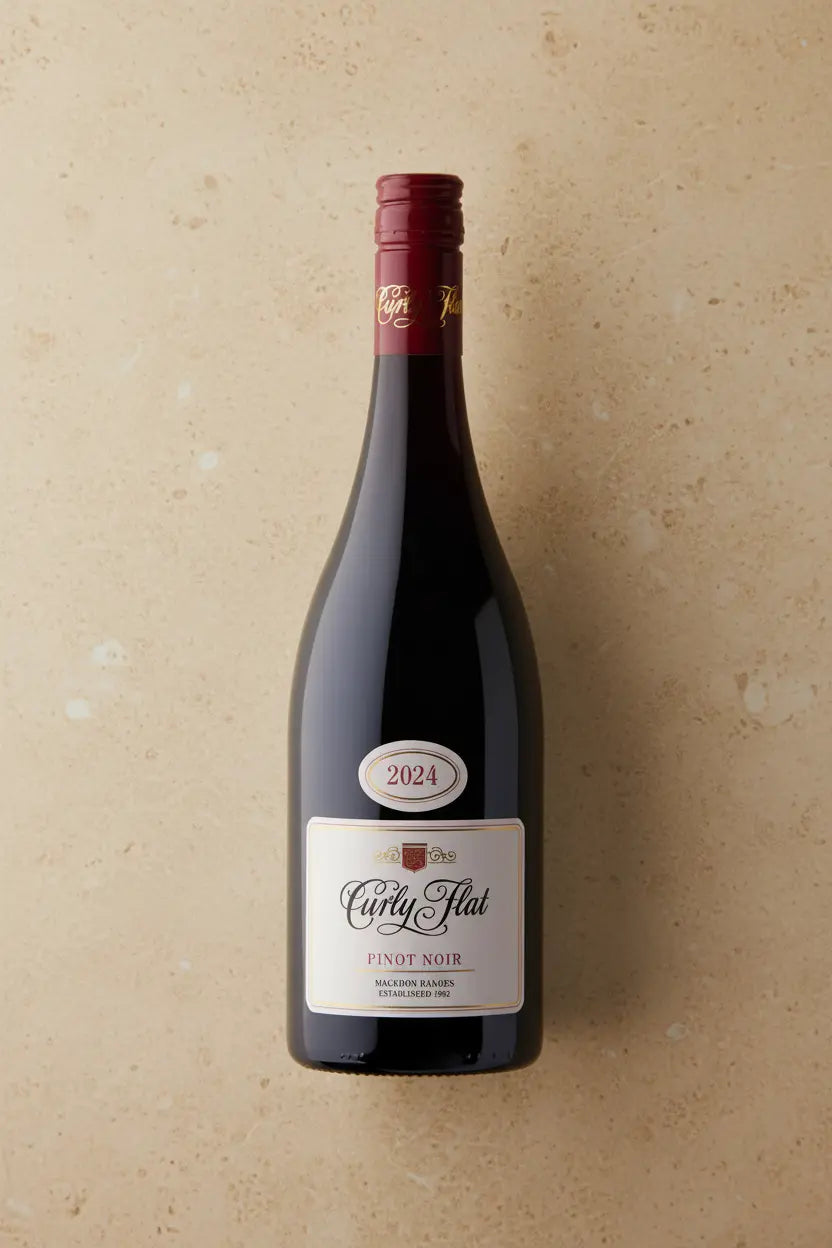 Find out more or buy Curly Flat Pinot Noir 2024 (Macedon Ranges) online at Wine Sellers Direct.