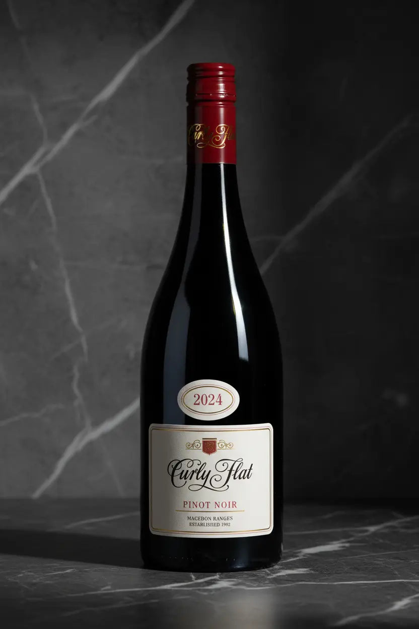 Find out more or buy Curly Flat Pinot Noir 2024 (Macedon Ranges) online at Wine Sellers Direct.