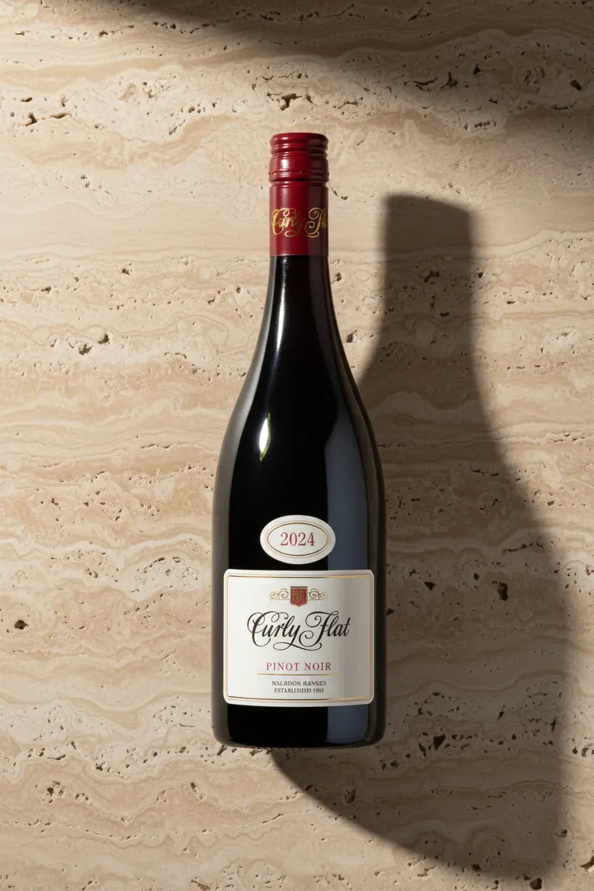 Find out more or buy Curly Flat Pinot Noir 2024 (Macedon Ranges) online at Wine Sellers Direct.
