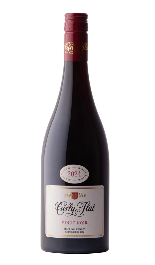 Find out more or buy Curly Flat Pinot Noir 2024 (Macedon Ranges) online at Wine Sellers Direct.