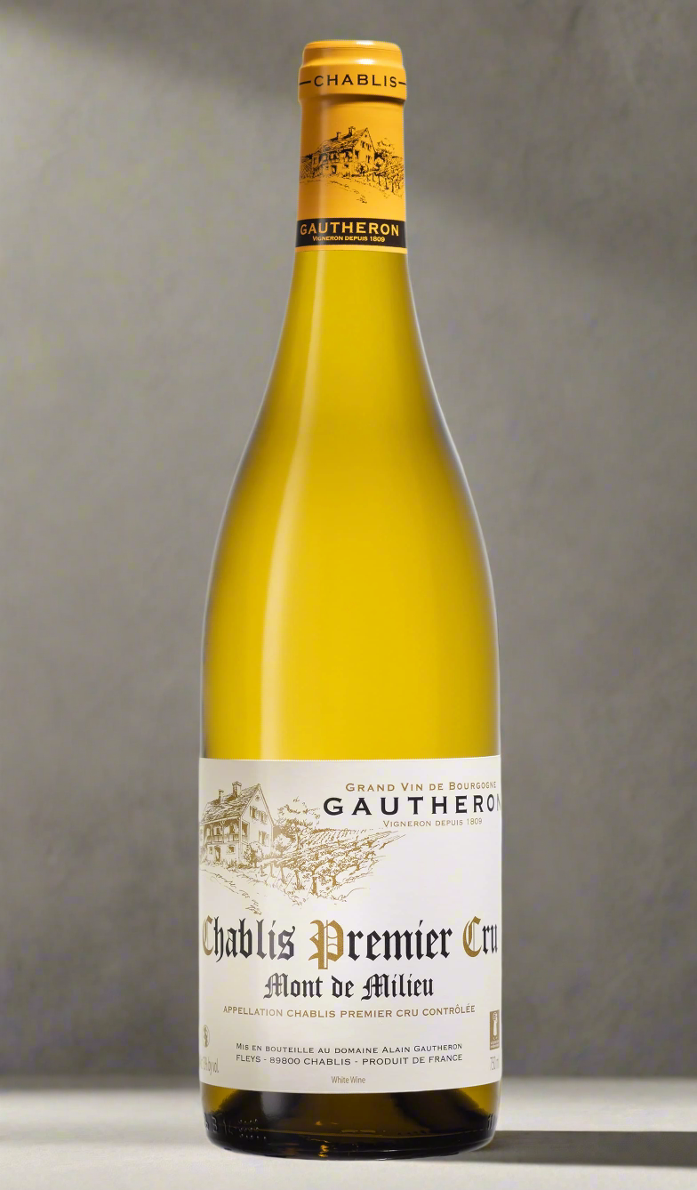 Buy Cyril Gautheron Chablis Premier Cru Mont De Milieu 2020 (France) available at Wine Sellers Direct's best prices.