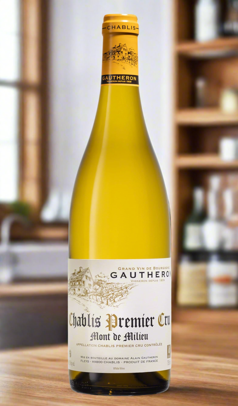 Buy Cyril Gautheron Chablis Premier Cru Mont De Milieu 2020 (France) available at Wine Sellers Direct's best prices.