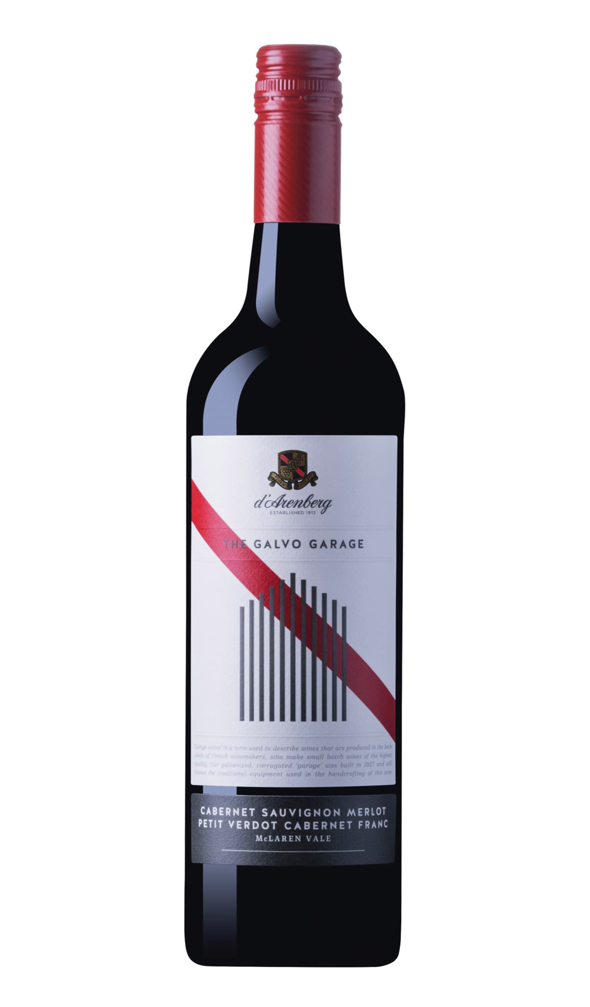 Find out more or buy d'Arenberg The Galvo Garage 2018 (McLaren Vale) available at Wine Sellers Direct's best prices.