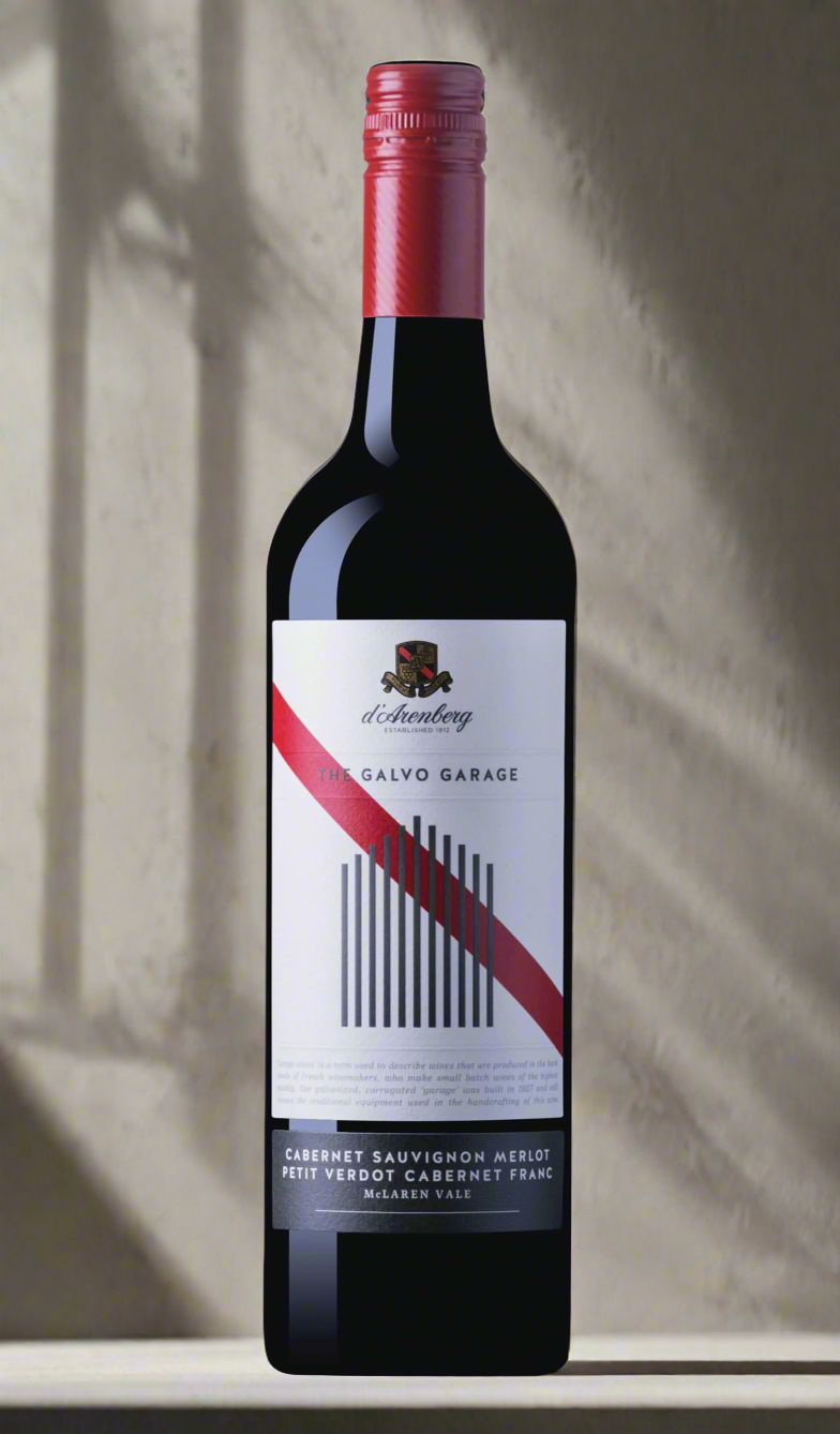 Find out more or buy d'Arenberg The Galvo Garage 2018 (McLaren Vale) available at Wine Sellers Direct's best prices.