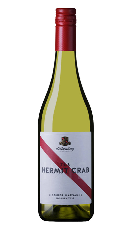 d'Arenberg The Hermit Crab Viognier Marsanne 2025 750mL bottle of white wine from McLaren Vale.