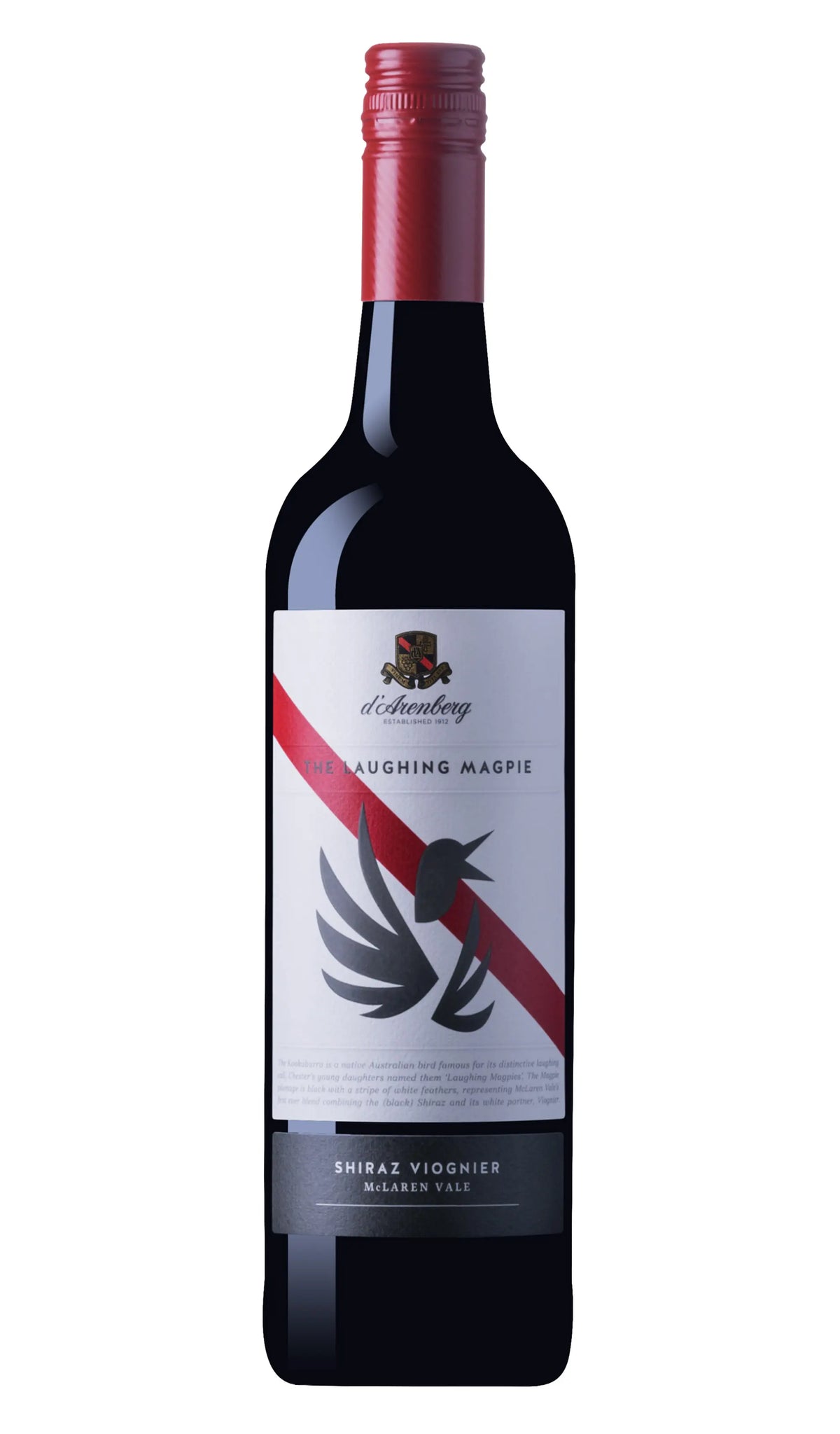 d'Arenberg The Laughing Magpie Shiraz Viognier 2020 McLaren Vale 750mL bottle