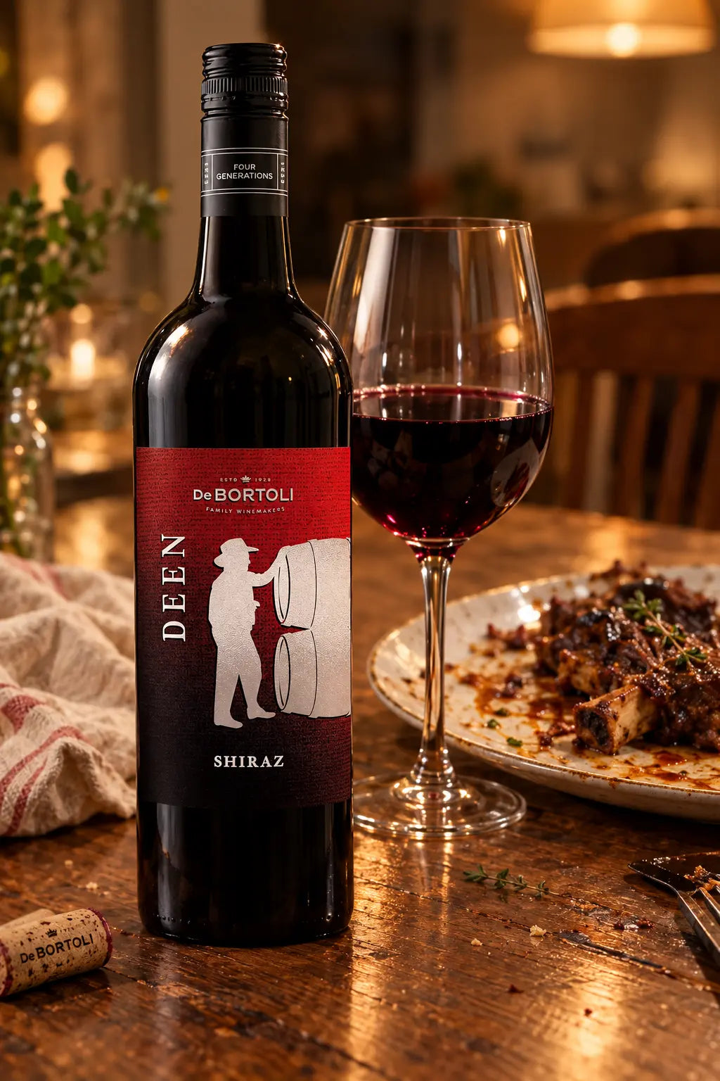 De Bortoli DEEN Shiraz 2024 750mL bottle of red wine from Heathcote