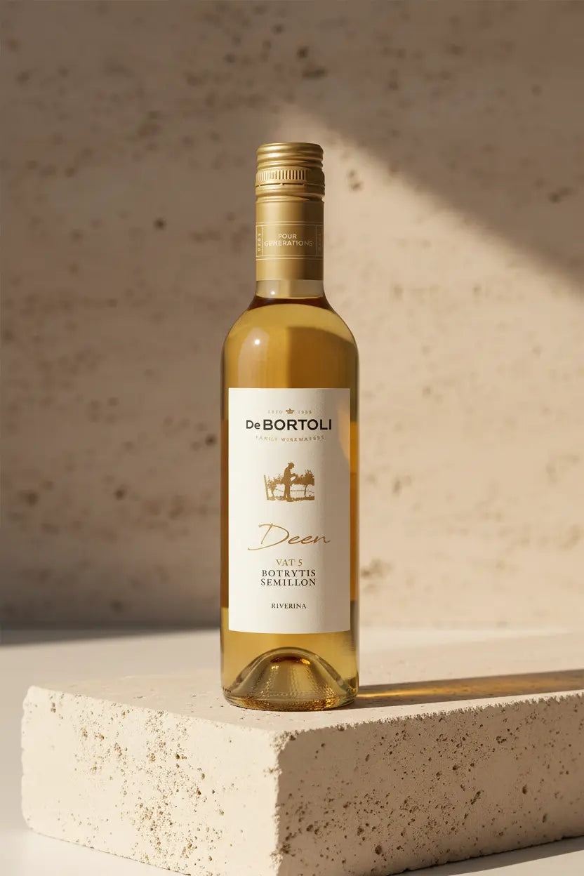 Buy De Bortoli Deen Vat 5 Botrytis Semillon 2022 375mL online at Wine Sellers Direct's best prices.