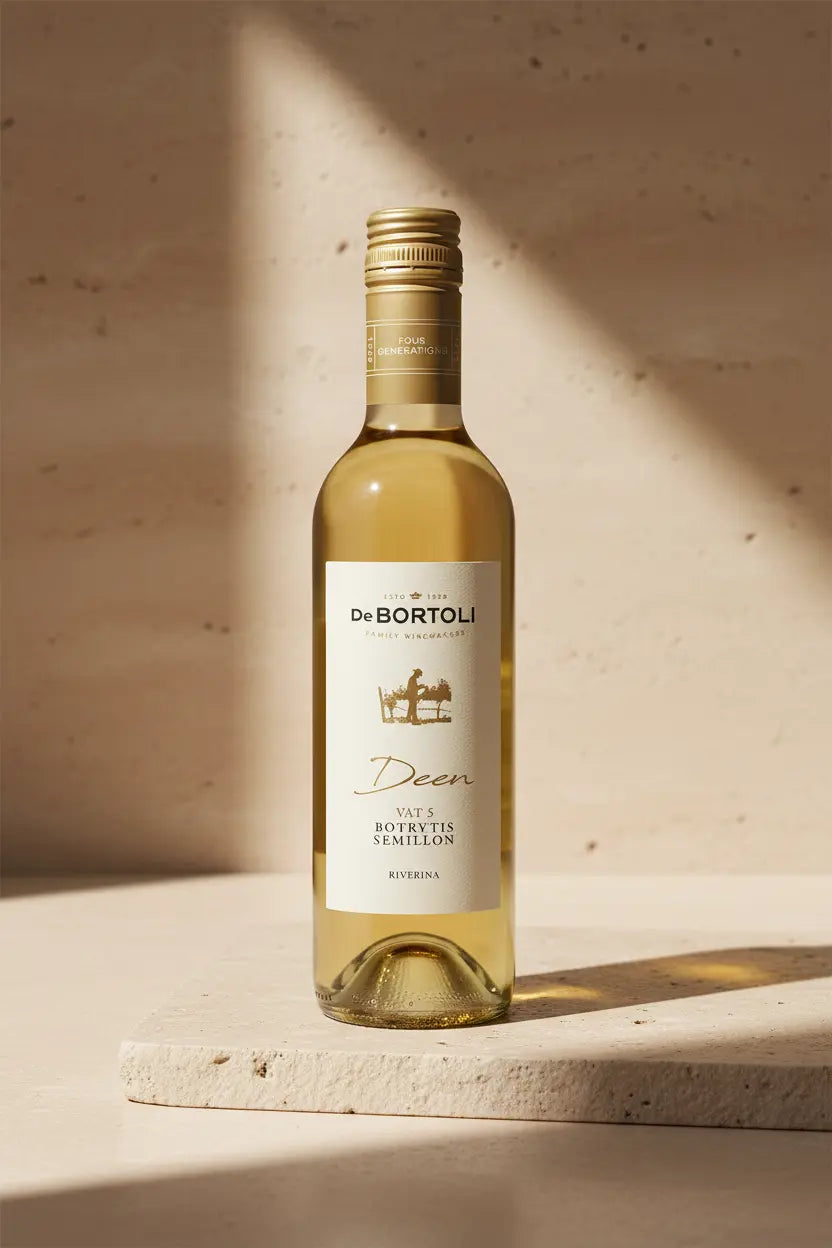 Buy De Bortoli Deen Vat 5 Botrytis Semillon 2022 375mL online at Wine Sellers Direct's best prices.
