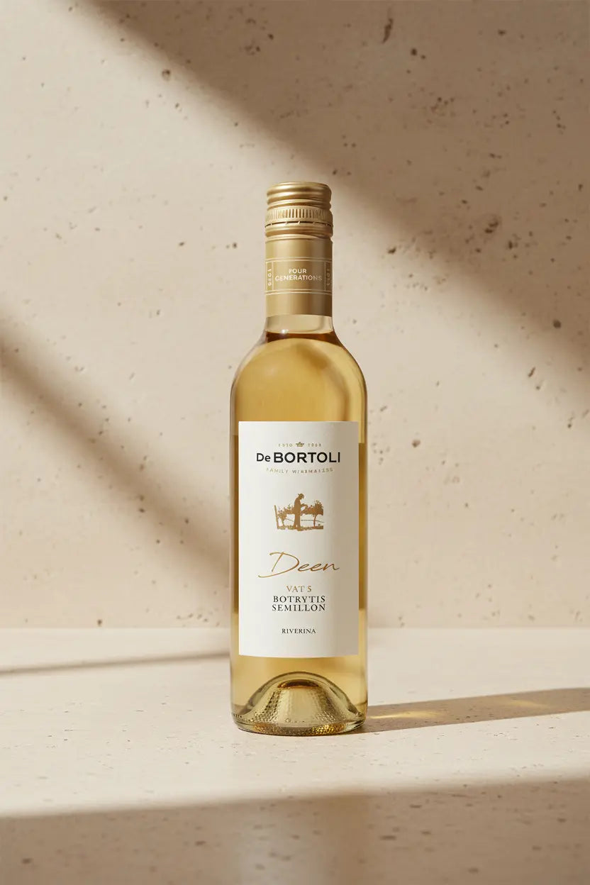 Buy De Bortoli Deen Vat 5 Botrytis Semillon 2022 375mL online at Wine Sellers Direct's best prices.