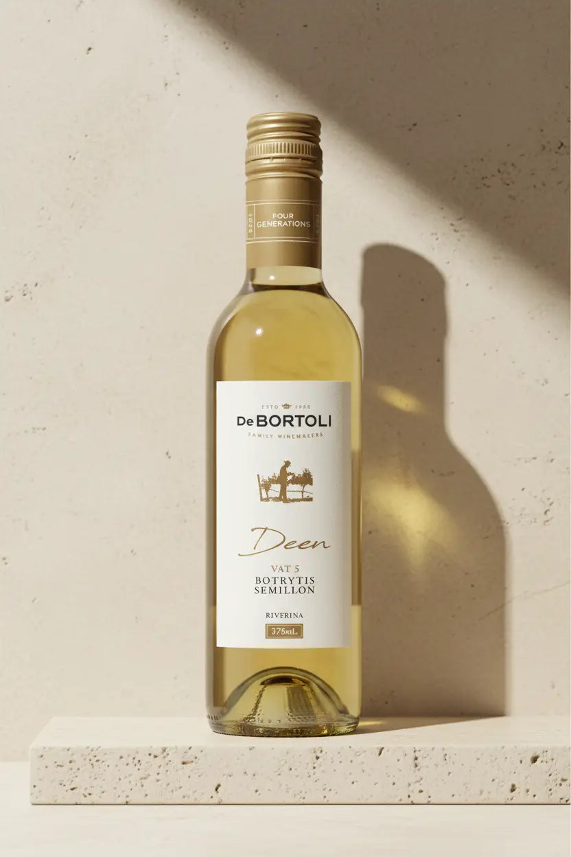 Buy De Bortoli Deen Vat 5 Botrytis Semillon 2022 375mL online at Wine Sellers Direct's best prices.