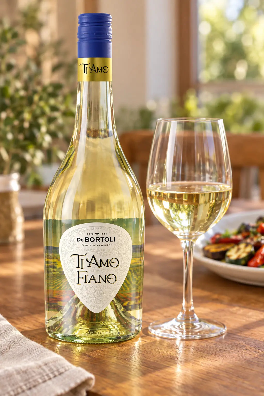 De Bortoli Ti Amo Fiano 2023 750ml bottle of white wine from King Valley & Rutherglen