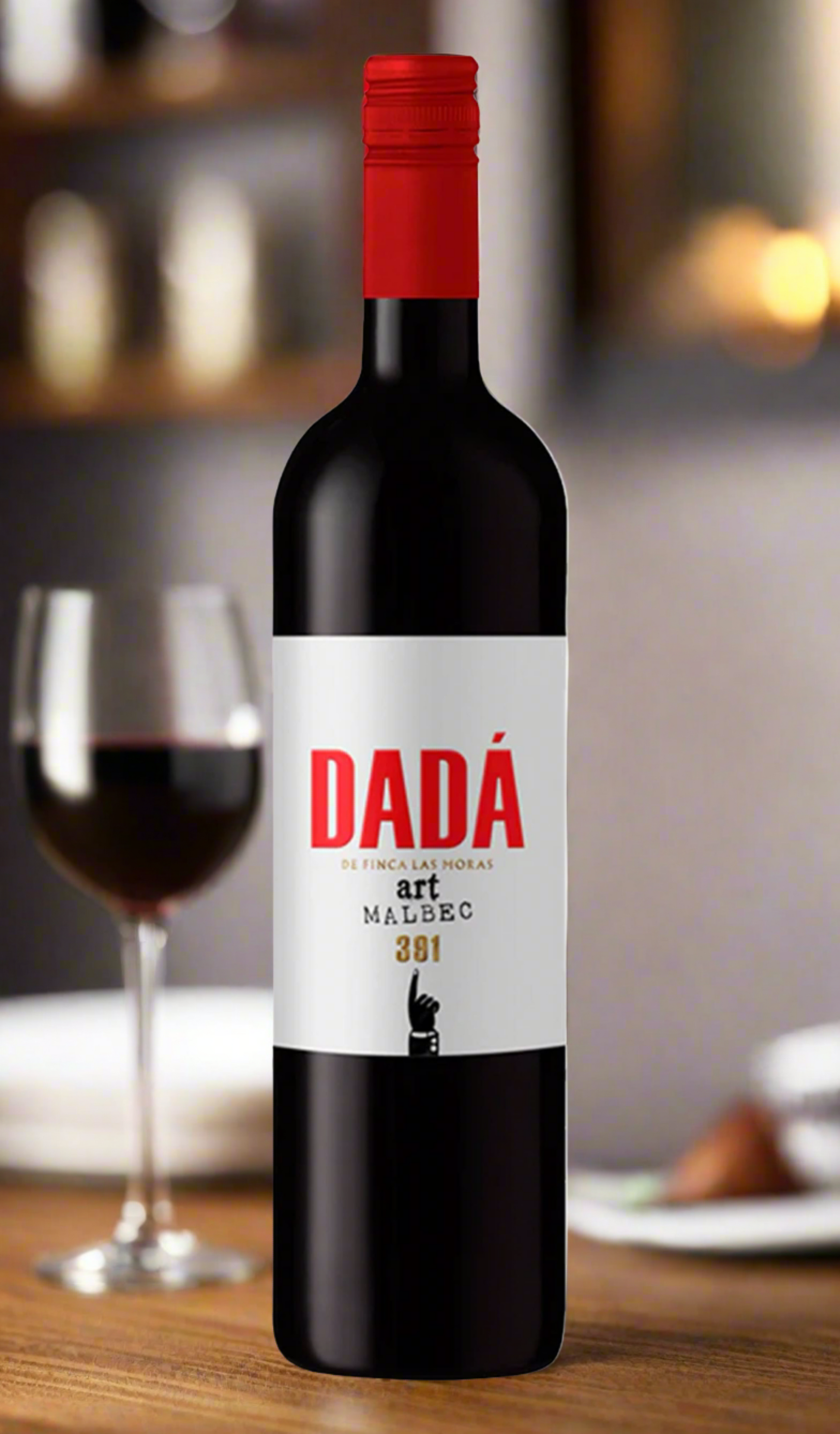 Find out more, explore the range and buy De Finca Las Moras Dadá Art Malbec 391 2022 (Argentina) available online and in-store at Wine Sellers Direct - Australia's independent liquor specialists at the best prices.