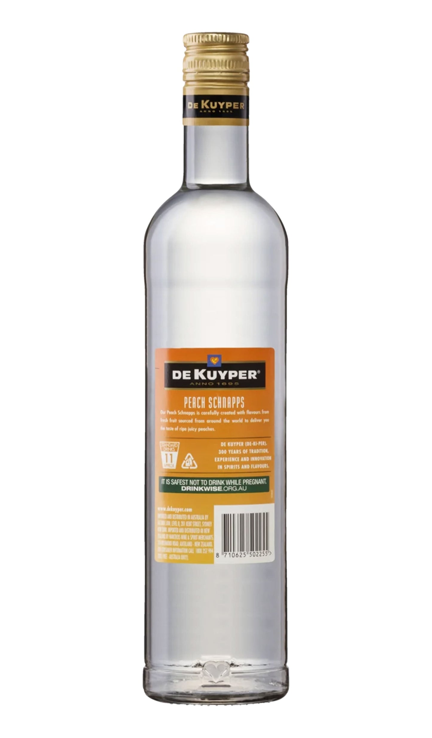 Find out more, explore the range and purchase De Kuyper Peach Schnapps 700mL available online at Wine Sellers Direct - Australia's independent liquor specialists.