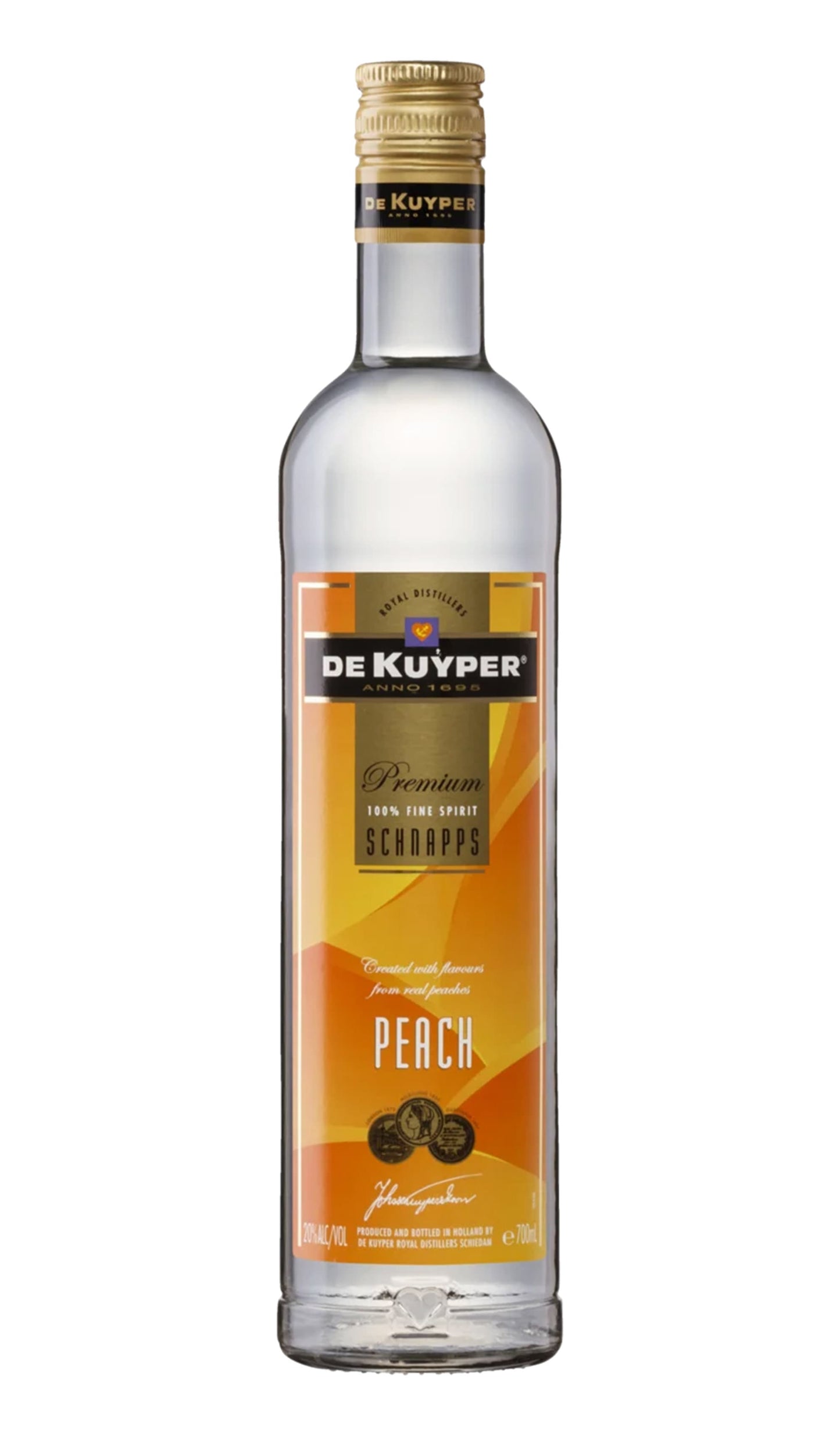 Find out more, explore the range and purchase De Kuyper Peach Schnapps 700mL available online at Wine Sellers Direct - Australia's independent liquor specialists.