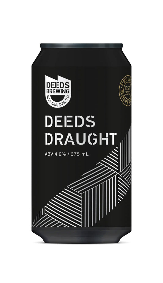 Find out more or buy Deeds Draught 375mL online at Wine Sellers Direct - Australia’s independent liquor specialists.