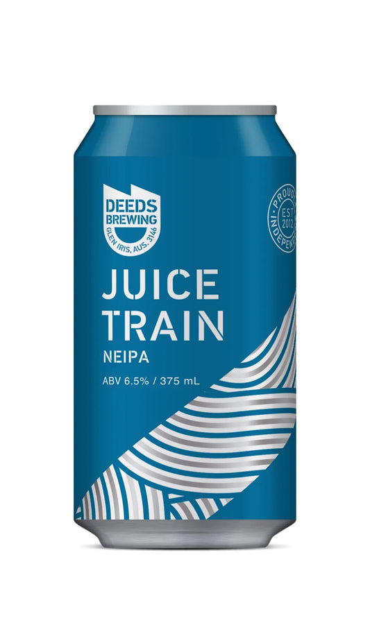 Find out more or buy Deeds Juice Train NEIPA 375mL online at Wine Sellers Direct - Australia’s independent liquor specialists.