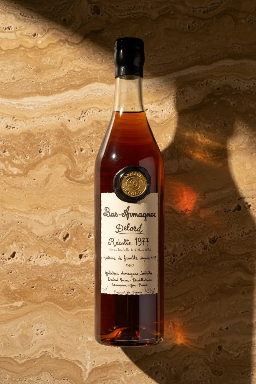 Buy Delord Bas Armagnac 1977 700ml online at Wine Sellers Direct's best prices.