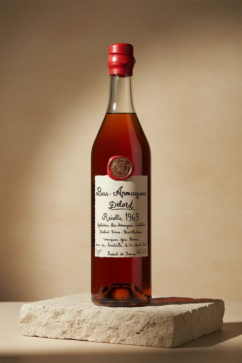 Buy Delord Bas Armagnac 1963 700ml online at Wine Sellers Direct's best prices.