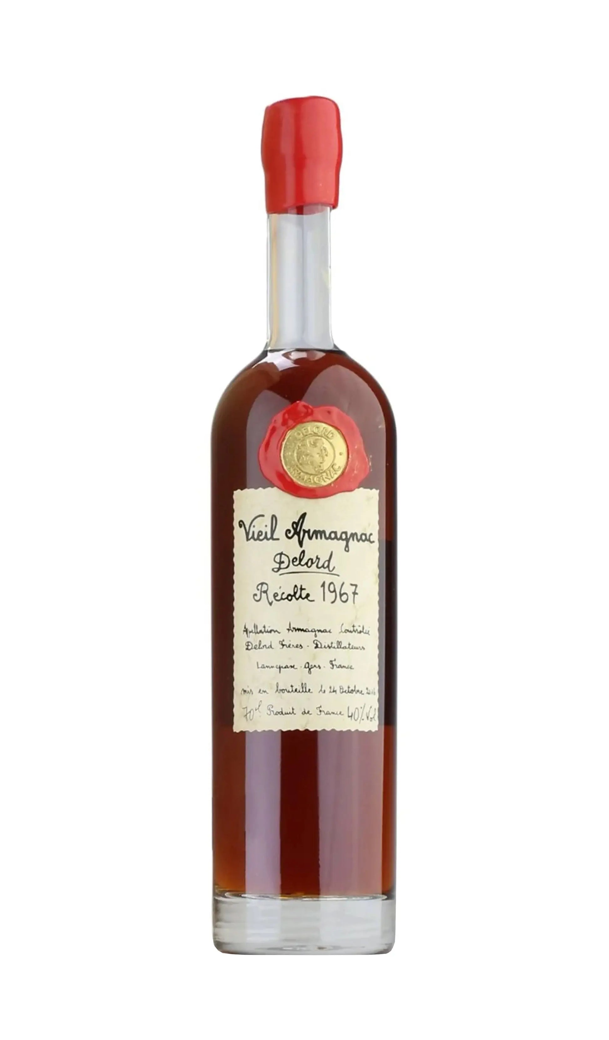 Buy Delord Vieil Armagnac 1967 700mL online at Wine Sellers Direct's best prices.