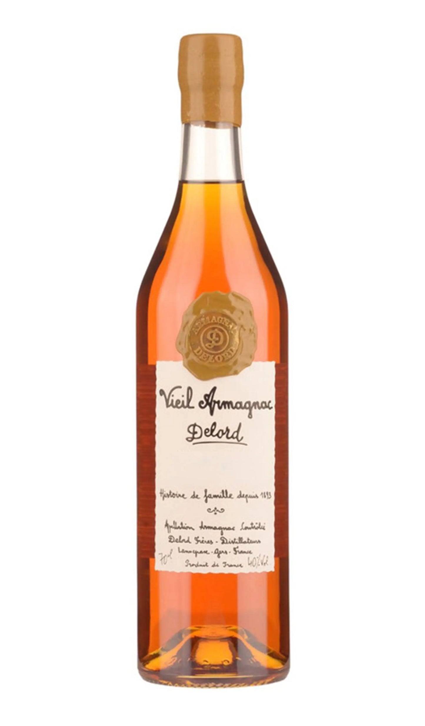Buy Delord Vieil Armagnac 2008 700mL France online at Wine Sellers Direct's best prices.