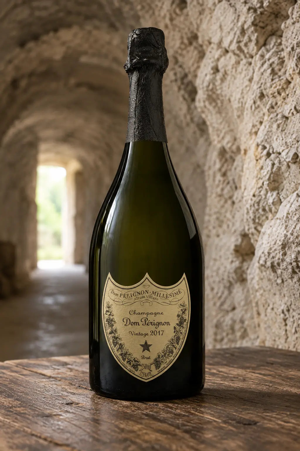 Dom Pérignon Vintage 2017 Champagne 750mL bottle of wine from France