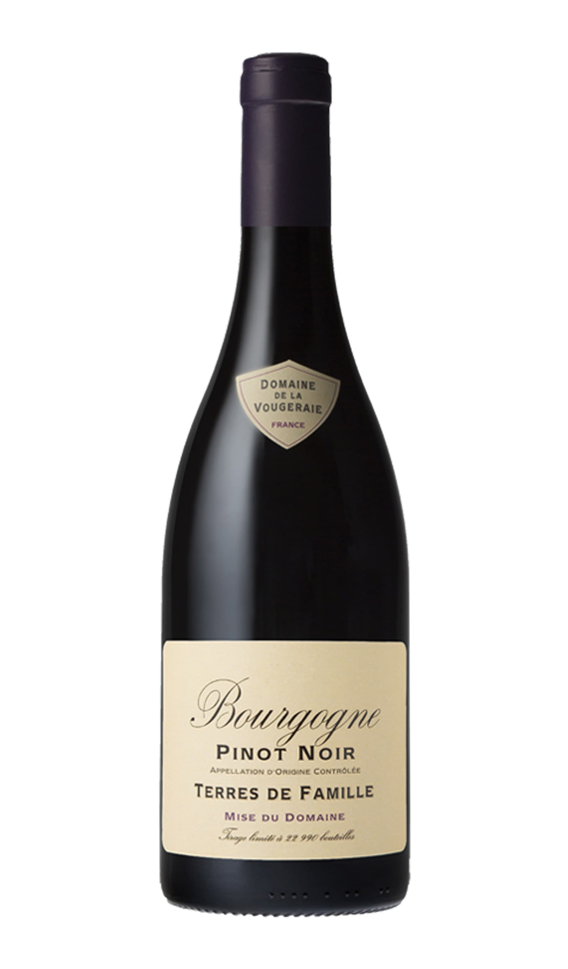Find out more or buy Domaine De La Vougeraie Terres De Famille Pinot Noir 2020 (France) available at Wine Sellers Directs best prices - Australia's independent liquor specialists.