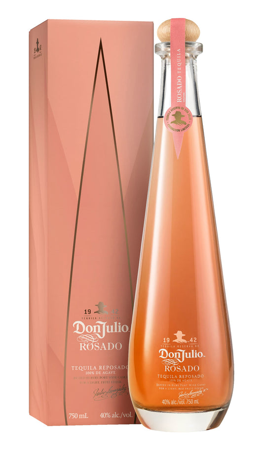 Find out more, explore the range and buy Don Julio Rosado Tequila Reposado 750ml (Limited Edition) available in-store or online at Wine Sellers Direct - Australia's independent liquor specialists and the best prices.