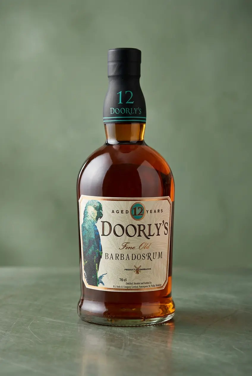 Doorly's Aged 12 Years Fine Old Barbados Rum 700mL bottle – Foursquare Rum Distillery, Barbados