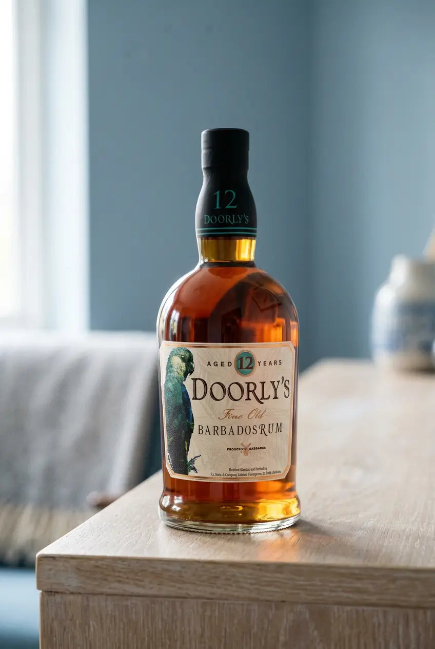 Doorly's Aged 12 Years Fine Old Barbados Rum 700mL bottle – Foursquare Rum Distillery, Barbados
