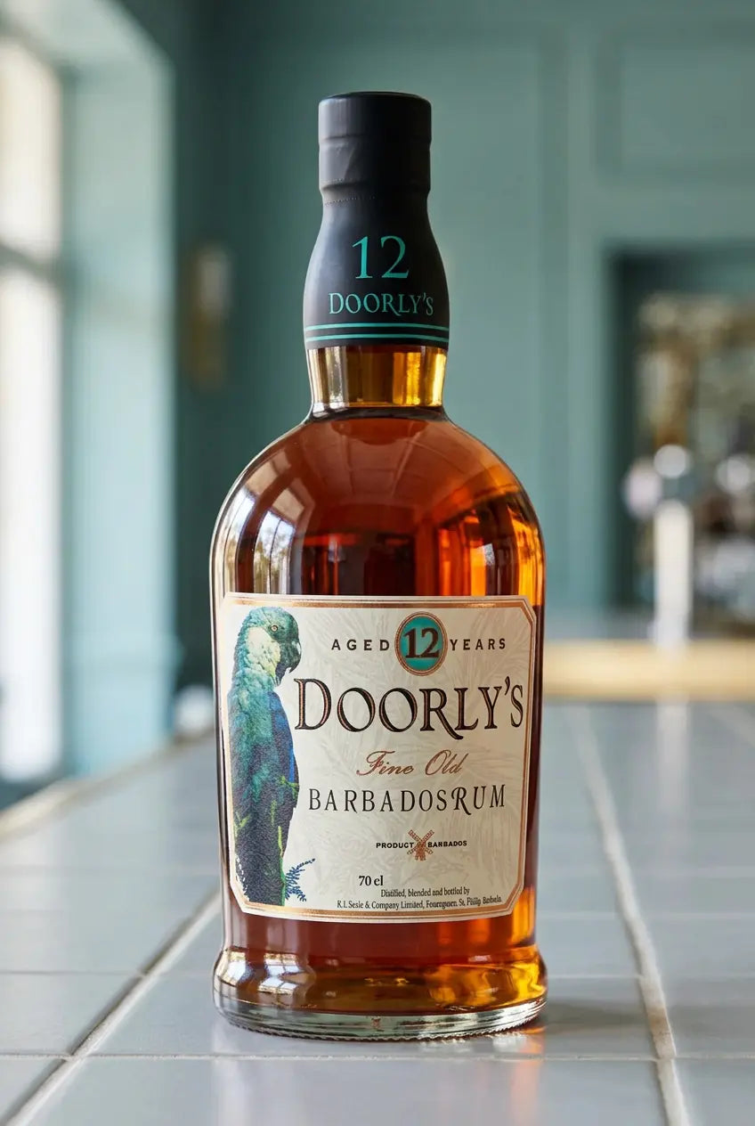 Doorly's Aged 12 Years Fine Old Barbados Rum 700mL bottle – Foursquare Rum Distillery, Barbados