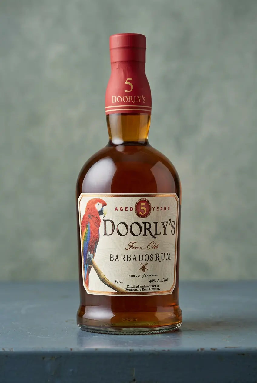 Doorly's Aged 5 Years Fine Old Barbados Rum 700mL bottle – Foursquare Rum Distillery, Barbados