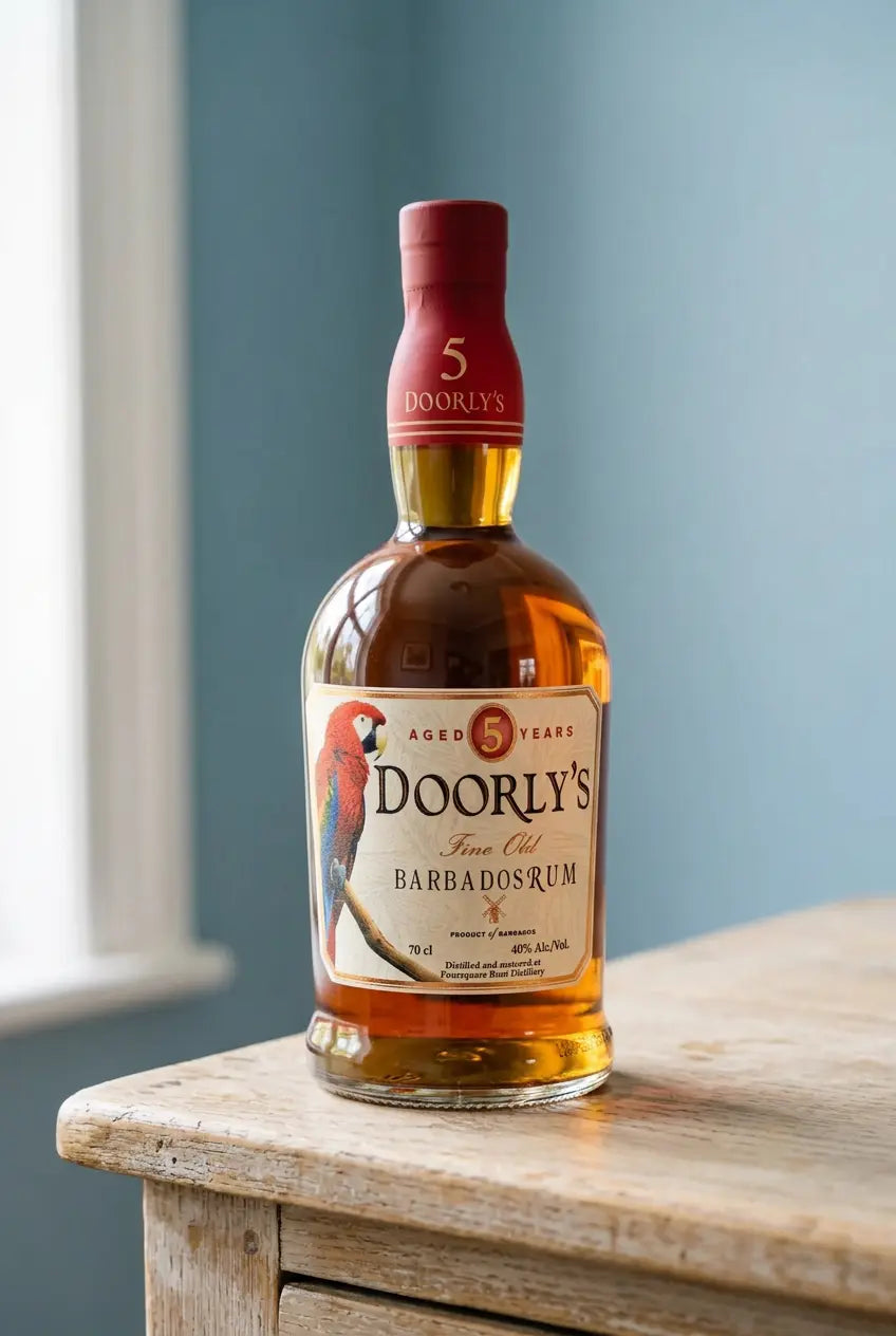 Doorly's Aged 5 Years Fine Old Barbados Rum 700mL bottle – Foursquare Rum Distillery, Barbados