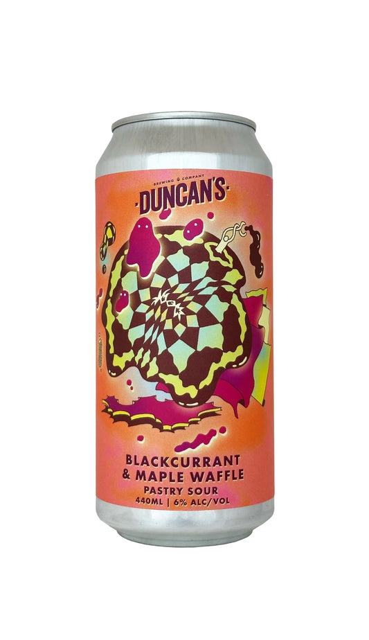 Find out more or buy Duncan's Blackcurrant & Maple Waffle Sour 440ml online at Wine Sellers Direct - Australia’s independent liquor specialists.