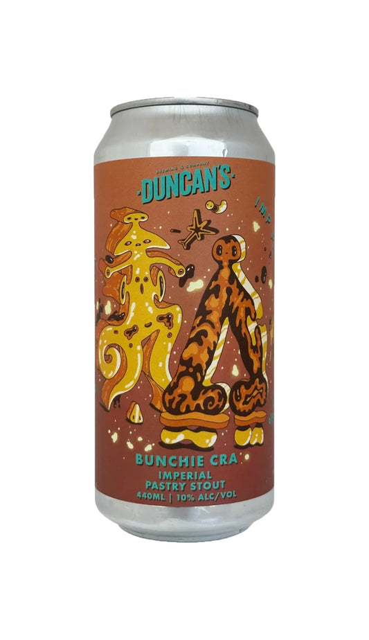 Find out more or buy Duncan's Bunchie Cra Imperial Stout 440ml online at Wine Sellers Direct - Australia’s independent liquor specialists.