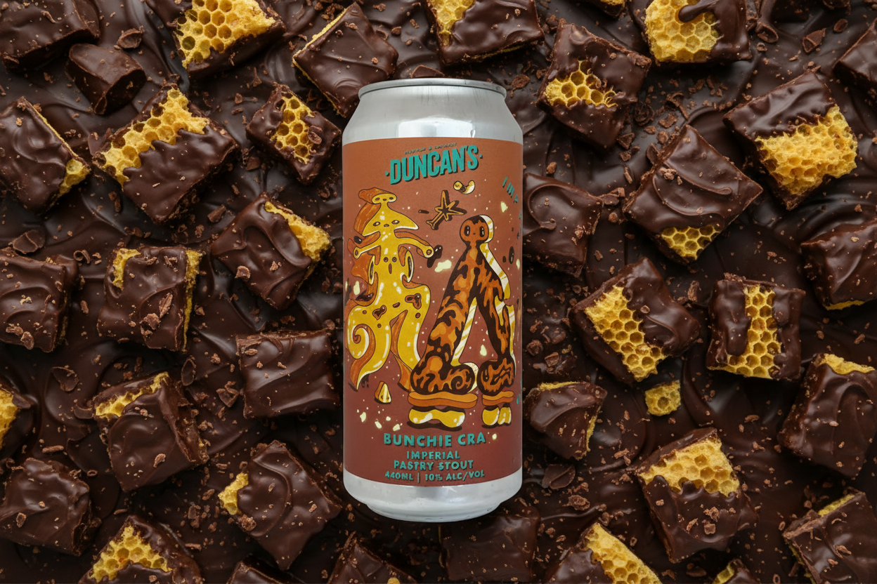 Find out more or buy Duncan's Bunchie Cra Imperial Stout 440ml online at Wine Sellers Direct - Australia’s independent liquor specialists.