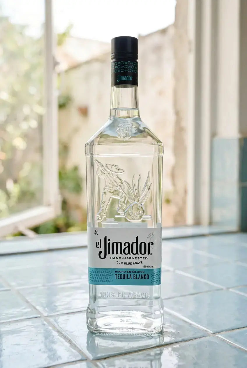 El Jimador Blanco Tequila 700ml bottle – 100% Blue Weber agave tequila from Mexico