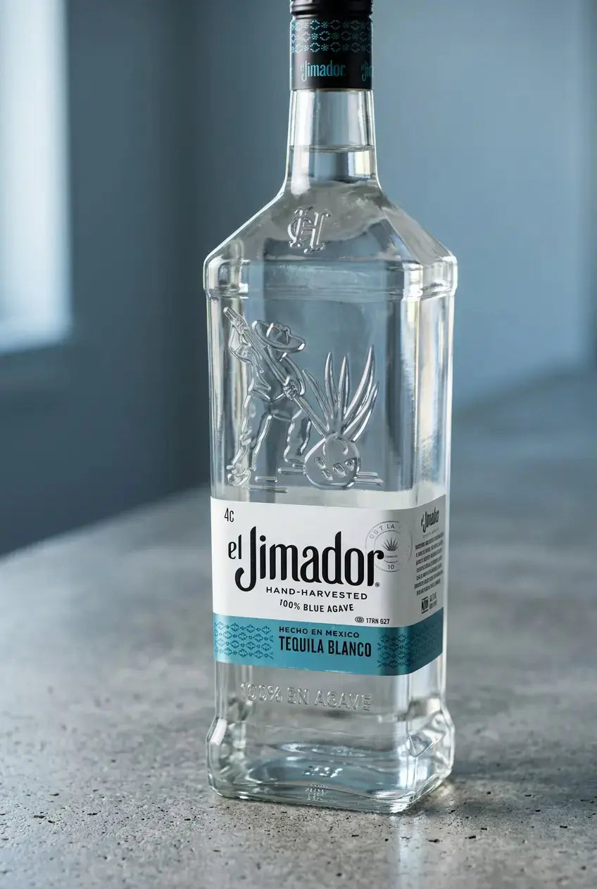 El Jimador Blanco Tequila 700ml bottle – 100% Blue Weber agave tequila from Mexico