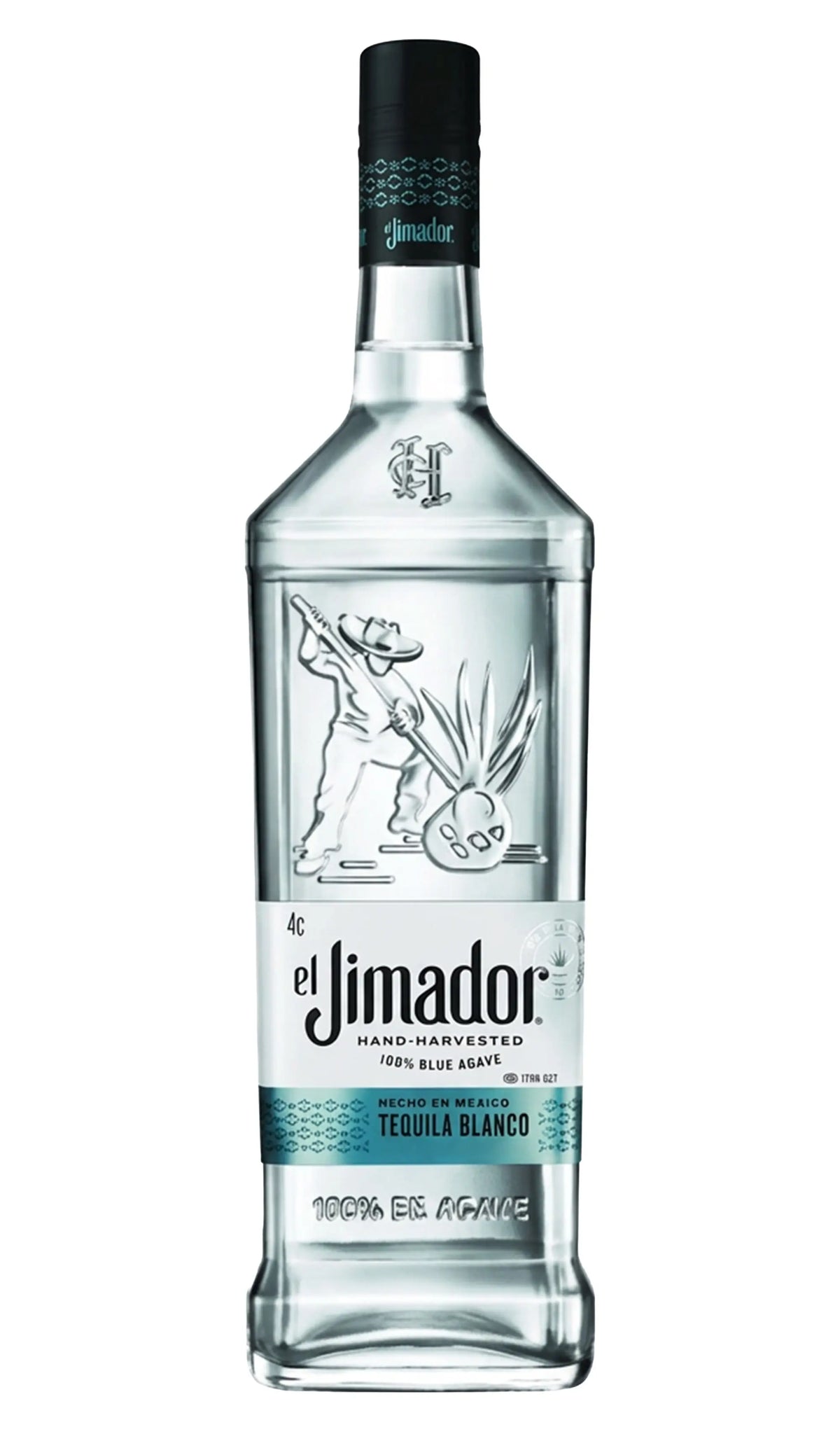 El Jimador Blanco Tequila 700ml bottle – 100% Blue Weber agave tequila from Mexico