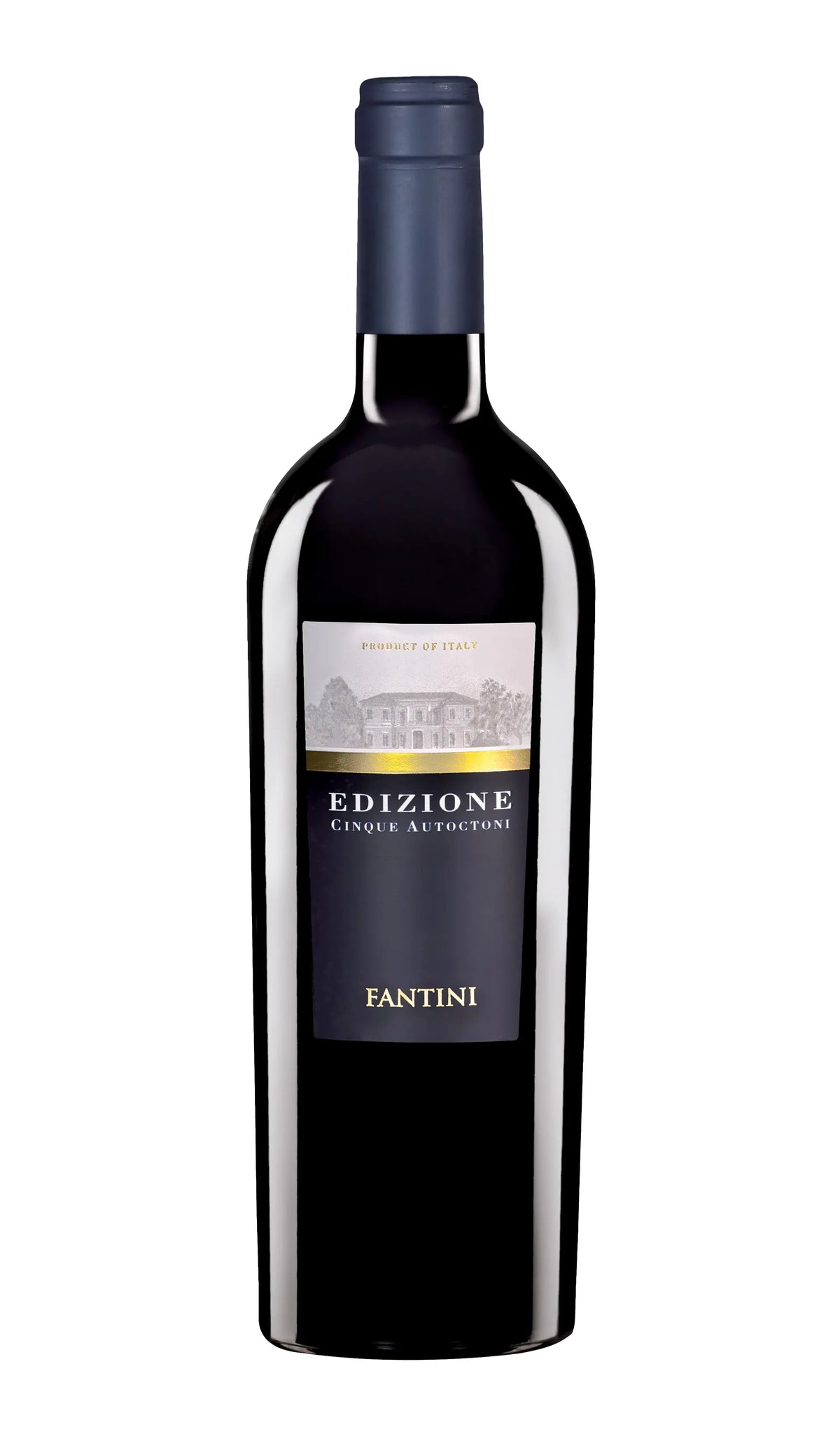Fantini Farnese Edizione Cinque Autoctoni 2021 750ml red wine bottle from Italy
