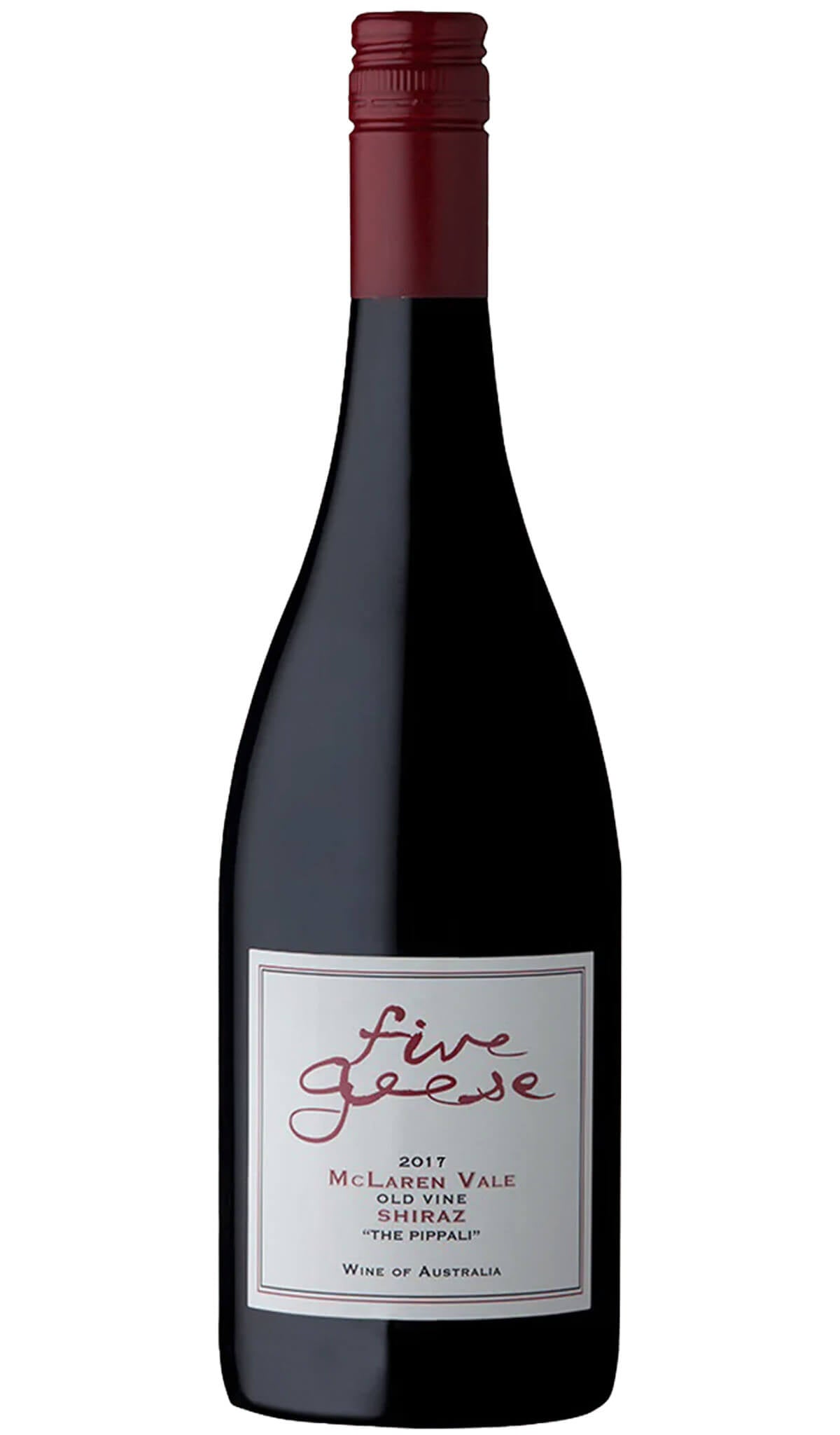Find out more, explore the range and purchase Five Geese Old Vine The Pippali Shiraz 2017 (McLaren Vale) available online at Wine Sellers Direct - Australia'a independent liquor specialists.