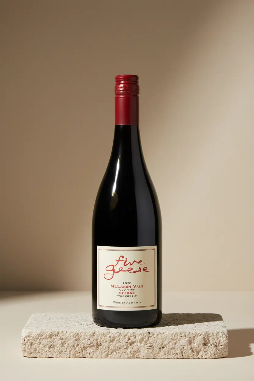 Buy Five Geese Old Vine The Pippali Shiraz 2020 available online at Wine Sellers Direct's best prices.