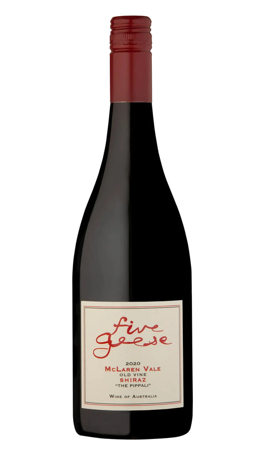 Buy Five Geese Old Vine The Pippali Shiraz 2020 available online at Wine Sellers Direct's best prices.