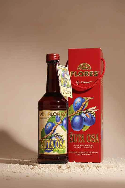 Buy Flores Zuta Osa Plum Brandy 700ml online at Wine Sellers Direct's best prices.