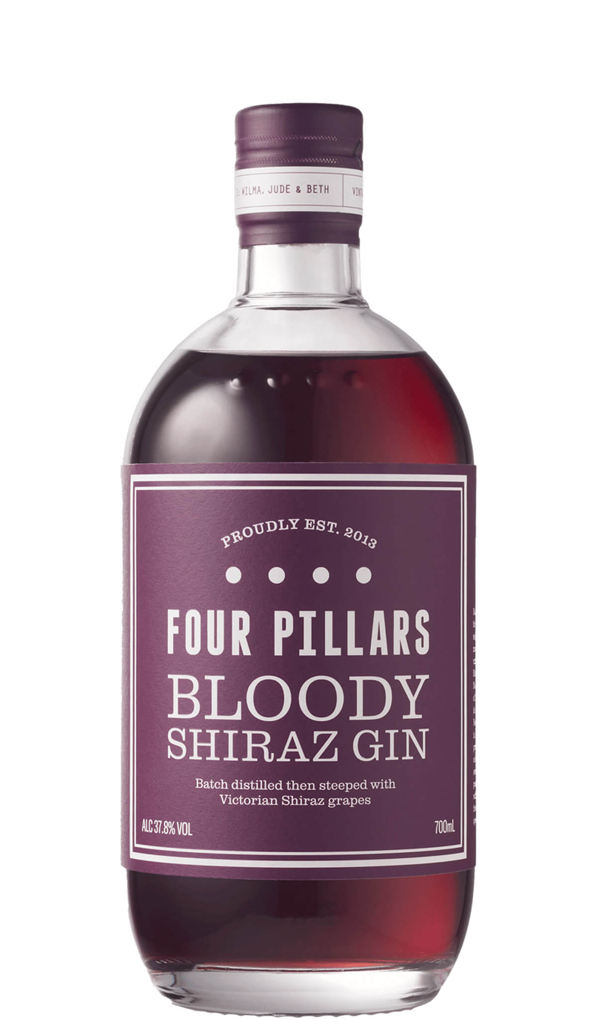 Find out more or buy Four Pillars Bloody Shiraz Gin 700mL online at Wine Sellers Direct - Australia’s independent liquor specialists.