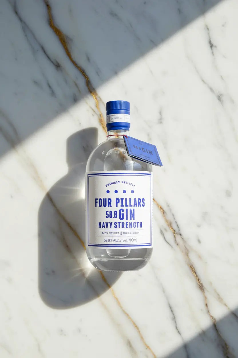 Buy Four Pillars Navy Strength Gin 700ml 58.8% online at Wine Sellers Direct's best prices.