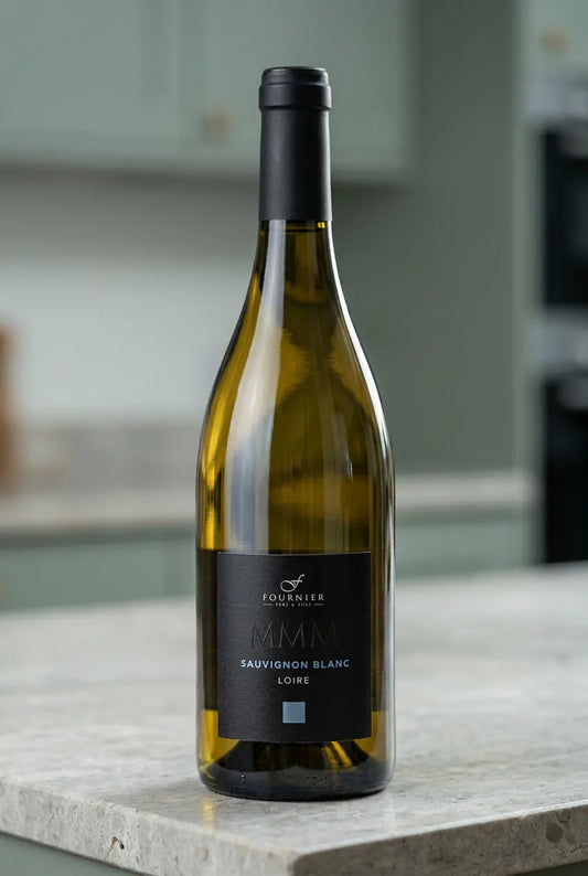 Fournier Père et Fils MMM Sauvignon Blanc 2025 white wine bottle from the Loire Valley, France