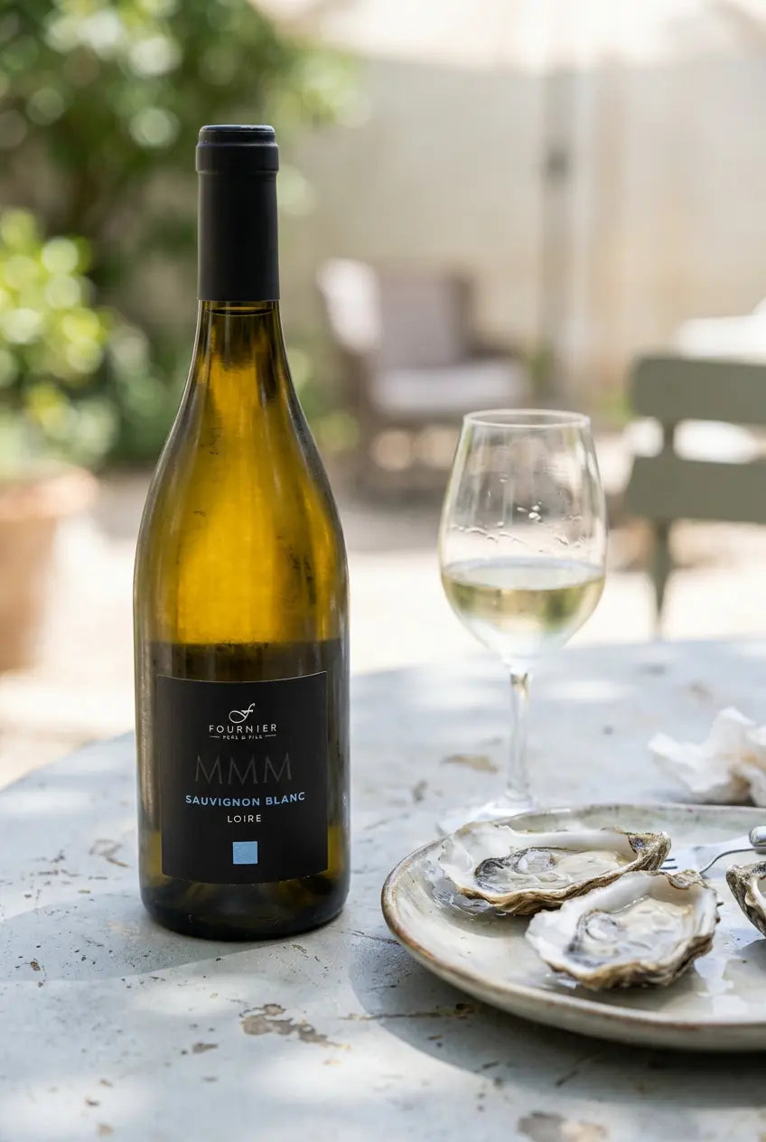 Fournier Père et Fils MMM Sauvignon Blanc 2025 white wine bottle from the Loire Valley, France