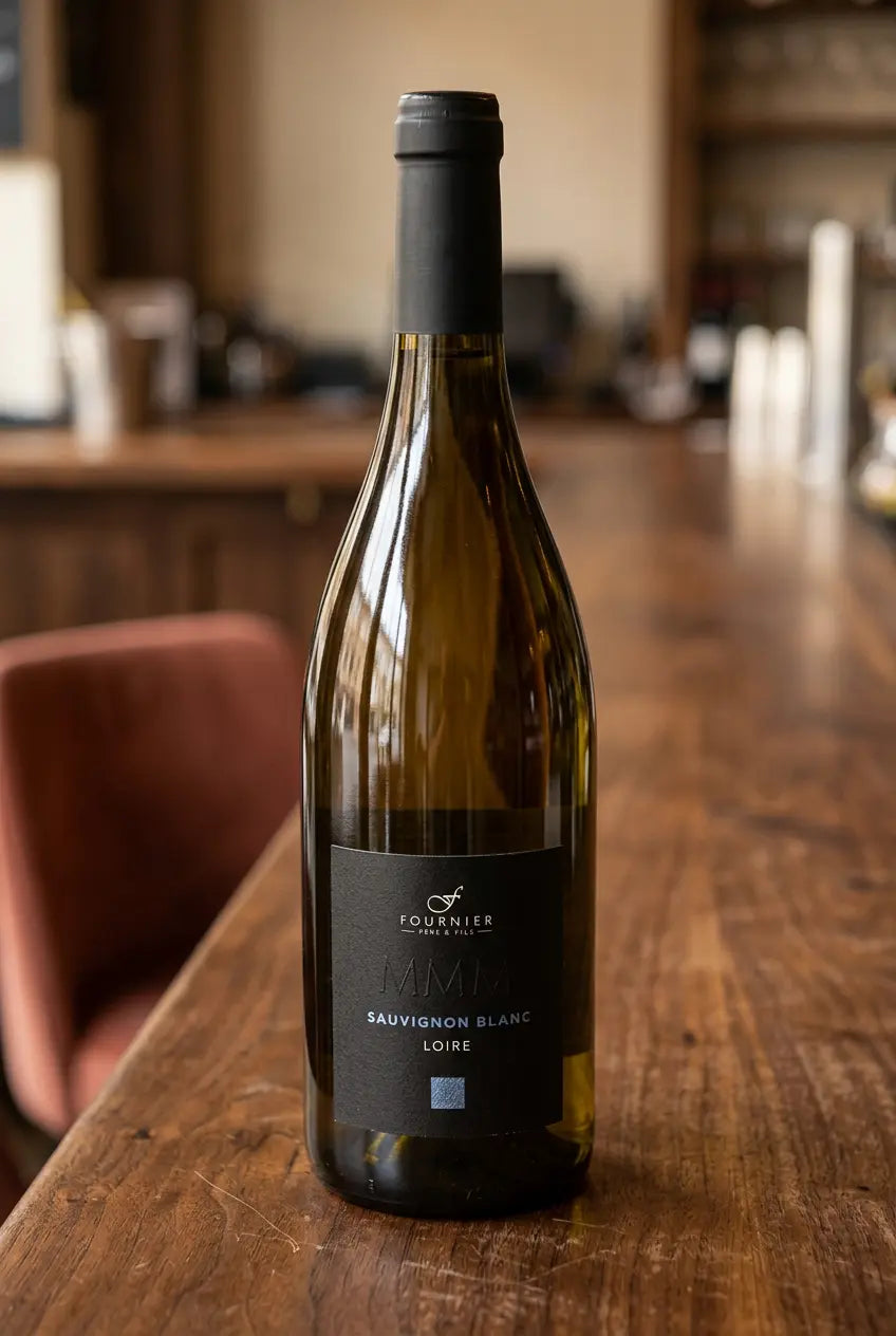 Fournier Père et Fils MMM Sauvignon Blanc 2025 white wine bottle from the Loire Valley, France