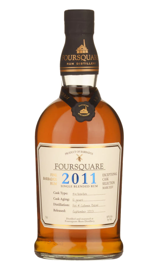 Find out more, explore the range and purchase Foursquare Rum Exceptional Cask Selection Single Blended Rum 2011 700mL available online at Wine Sellers Direct - Australia's independent liquor specialists.